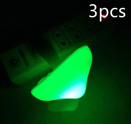 Cozy Bedroom LED Night Light with Motion Sensor - Warm, Energy-Efficient Lighting for Relaxation
