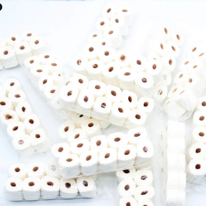 Simulated tissue roll paper model for children, dimensions 30x15x80mm, realistic texture