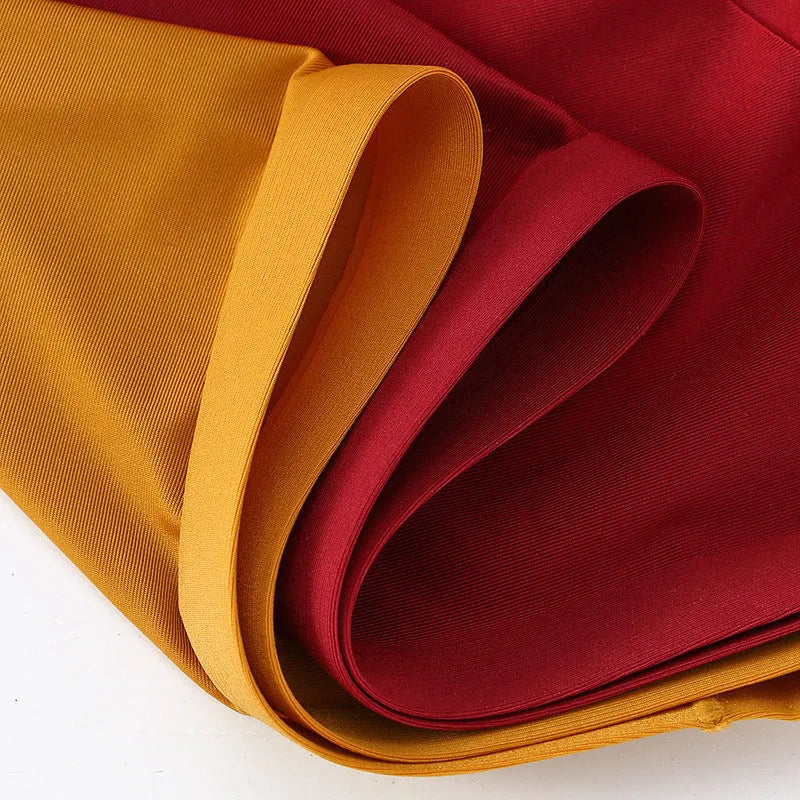 Men's ice silk seamless briefs with bulge pocket in seven colour options