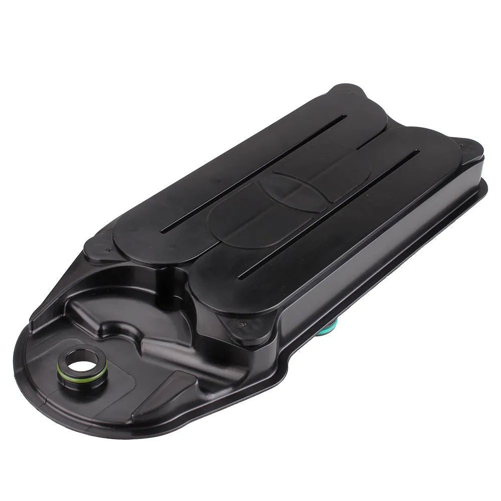 Black OFI068 crankcase ventilation filter for Ram trucks with 6.7L Cummins engine.