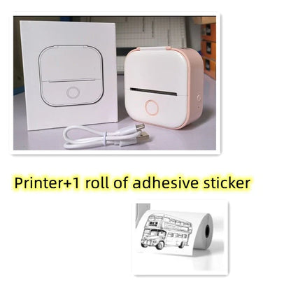 Portable Thermal Label Printer with Bluetooth Connectivity for Home, Office, and Small Business Organization