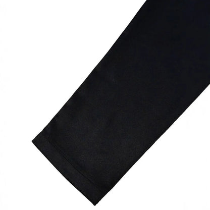 Men's black slim fit stand collar robe with long sleeves, polyester, size M-XXXL