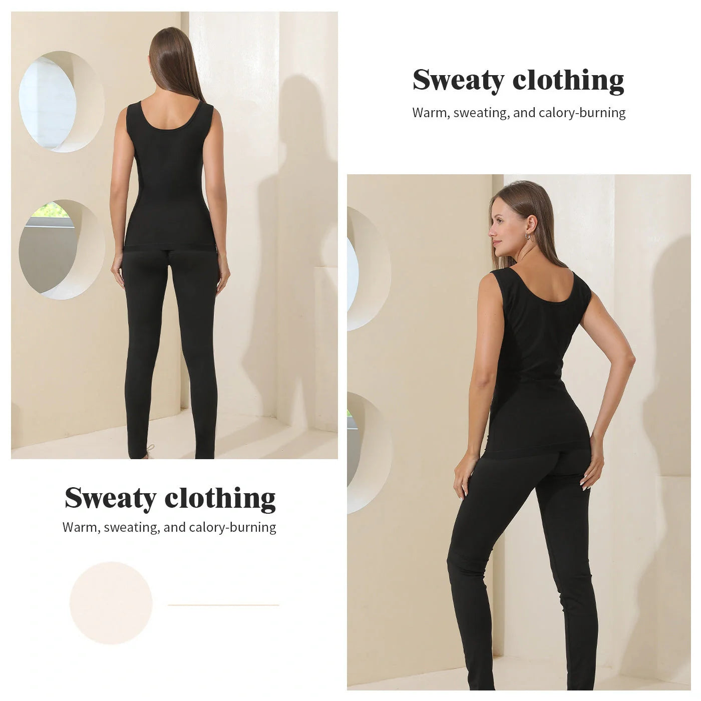 Women's black zip vest shapewear storm sweatshirt with adjustable design for comfort and style.