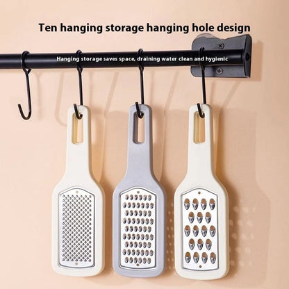 Premium 3-in-1 Stainless Steel Vegetable Grater - Efficient Kitchen Gadget for Grating, Shredding and Slicing