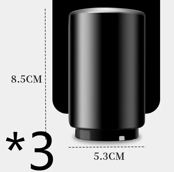 Stainless steel automatic beer bottle opener with one-hand operation