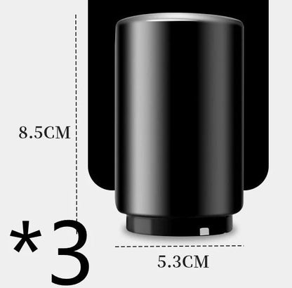 Stainless steel automatic beer bottle opener with one-hand operation