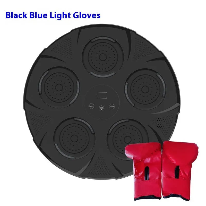 Wall-mounted smart boxing trainer with ABS construction and decompression fight sandbag design