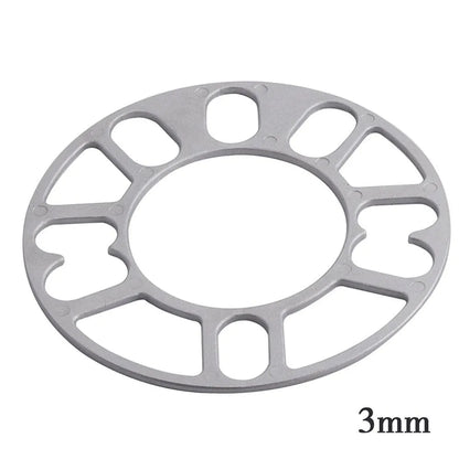 ET wheel hub spacers for automotive modification in 3mm, 5mm, 8mm, and 10mm thickness options