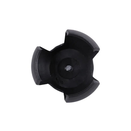 Black aluminium golf ball picker clip weighing 60g for course retrieval and outdoor sports