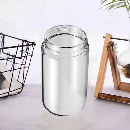 Mini electric portable juice machine with USB cable and six-blade stainless steel design in dark green colour