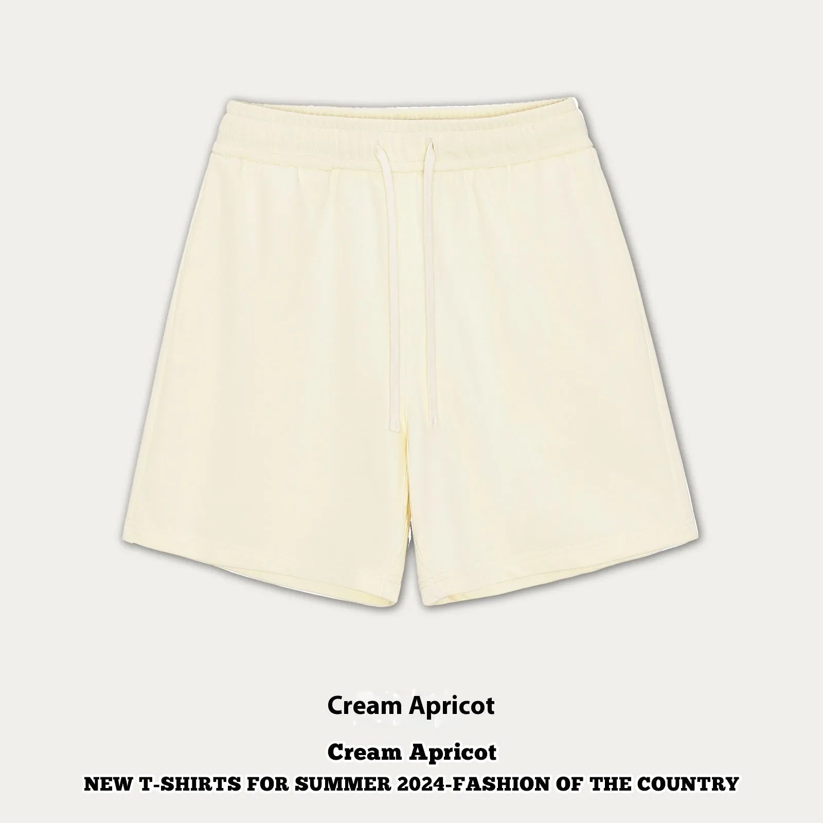 Cotton denim loose-fit casual pants for baby boys and girls in summer colours