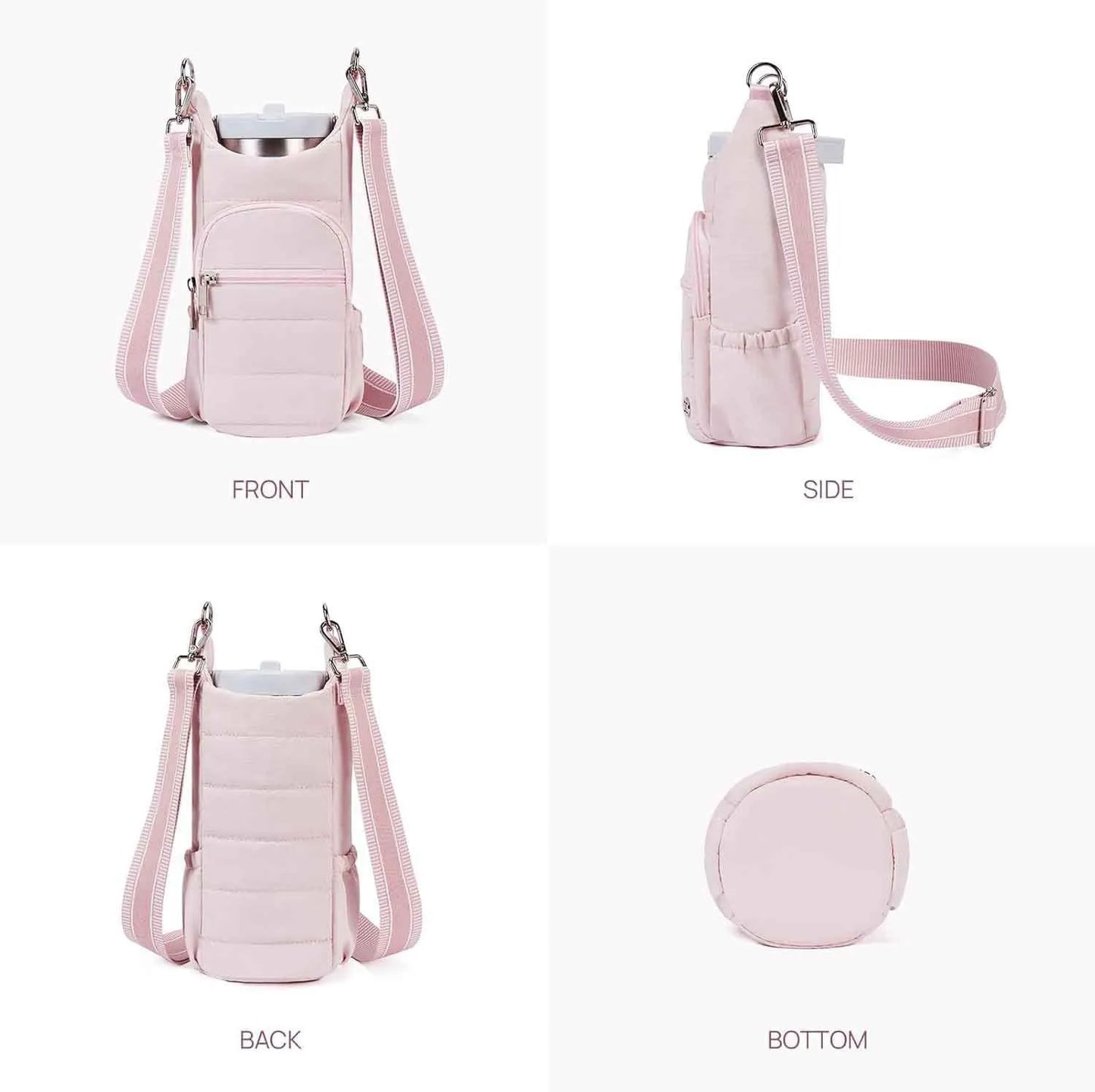 Cloth water bottle bag for bicycles in modern simplicity style