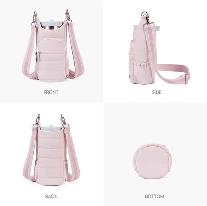 Cloth water bottle bag for bicycles in modern simplicity style