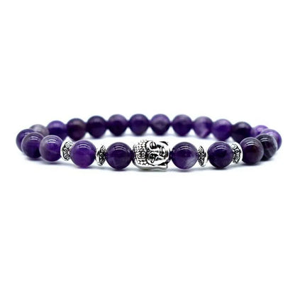 19mm tiger eye Buddha head stone bead bracelet with manual craftsmanship