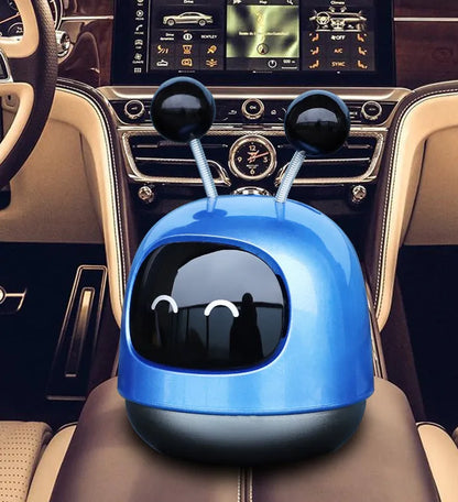 Robot car vent air freshener aromatherapy diffuser with 40ml gel fragrance