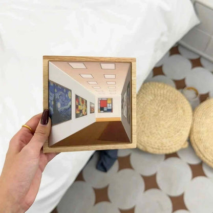 3D Illusion LED Night Light with hand-painted illustrations, perfect for home decor or as a unique gift.