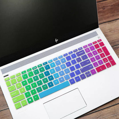 15.6-inch silicone keyboard film for HP Light and Shadow Wizard 4th Generation laptop in various colors
