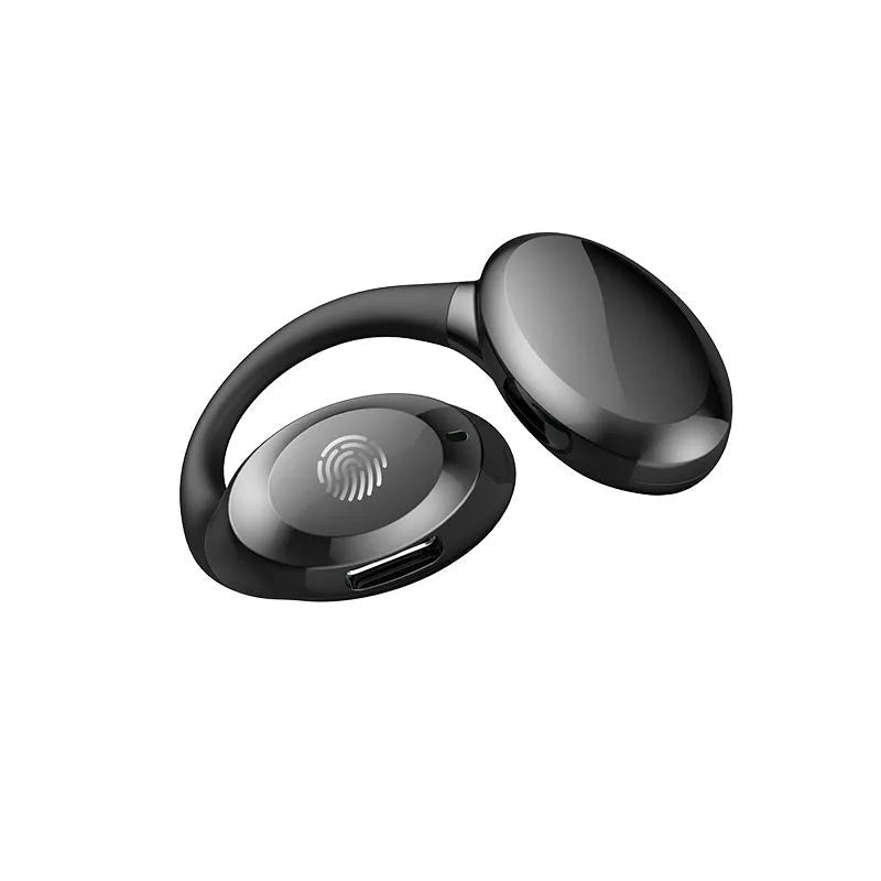 Bluetooth ear hook headset in black, white, orange, or air39, PC ABS, 10m range, Jerry chip.