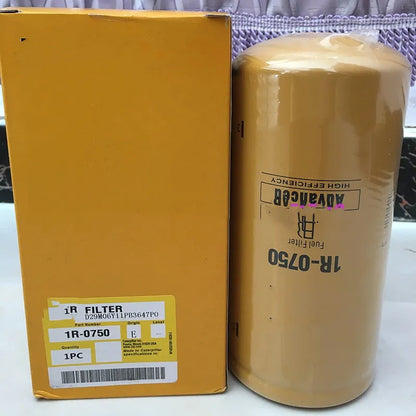 1R-0750 fuel filter element with filter paper construction for anti-fuel oil