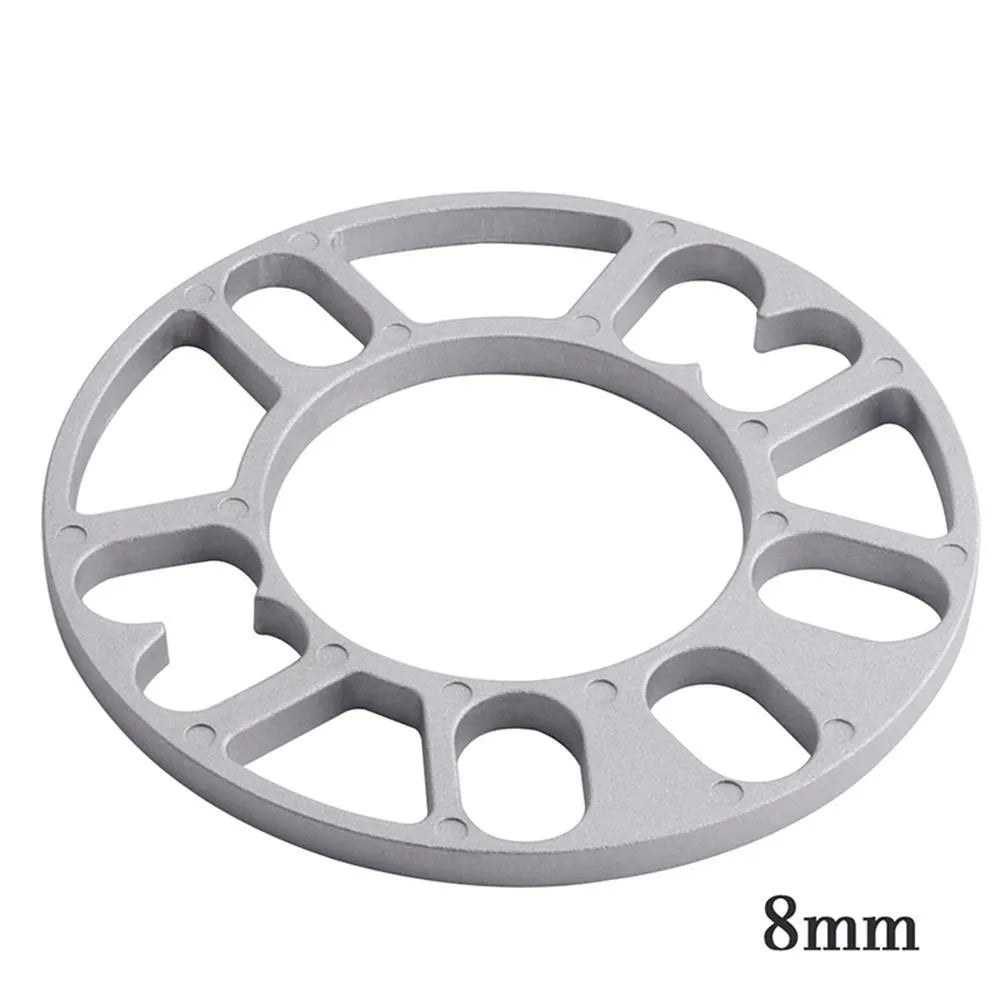 ET wheel hub spacers for automotive modification in 3mm, 5mm, 8mm, and 10mm thickness options