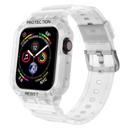 Soft TPU Apple Watch Series 8 compatible sport strap in multiple colours for 38mm and 42mm models