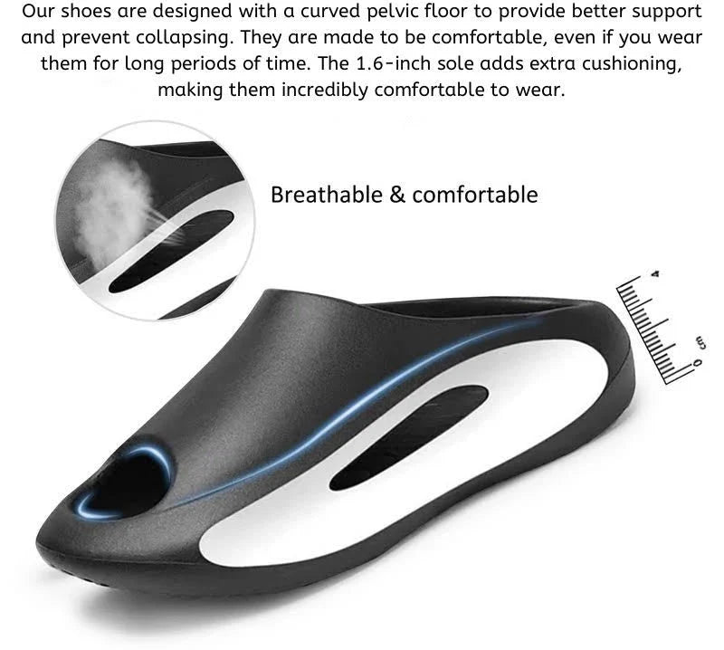 Stylish and comfortable unisex slippers with a unique hollow design, perfect for summer beach and casual wear