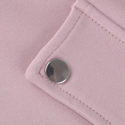 Cozy two-piece loungewear set with crew-neck sweater top and drawstring pants in pink, grey, and navy blue colors
