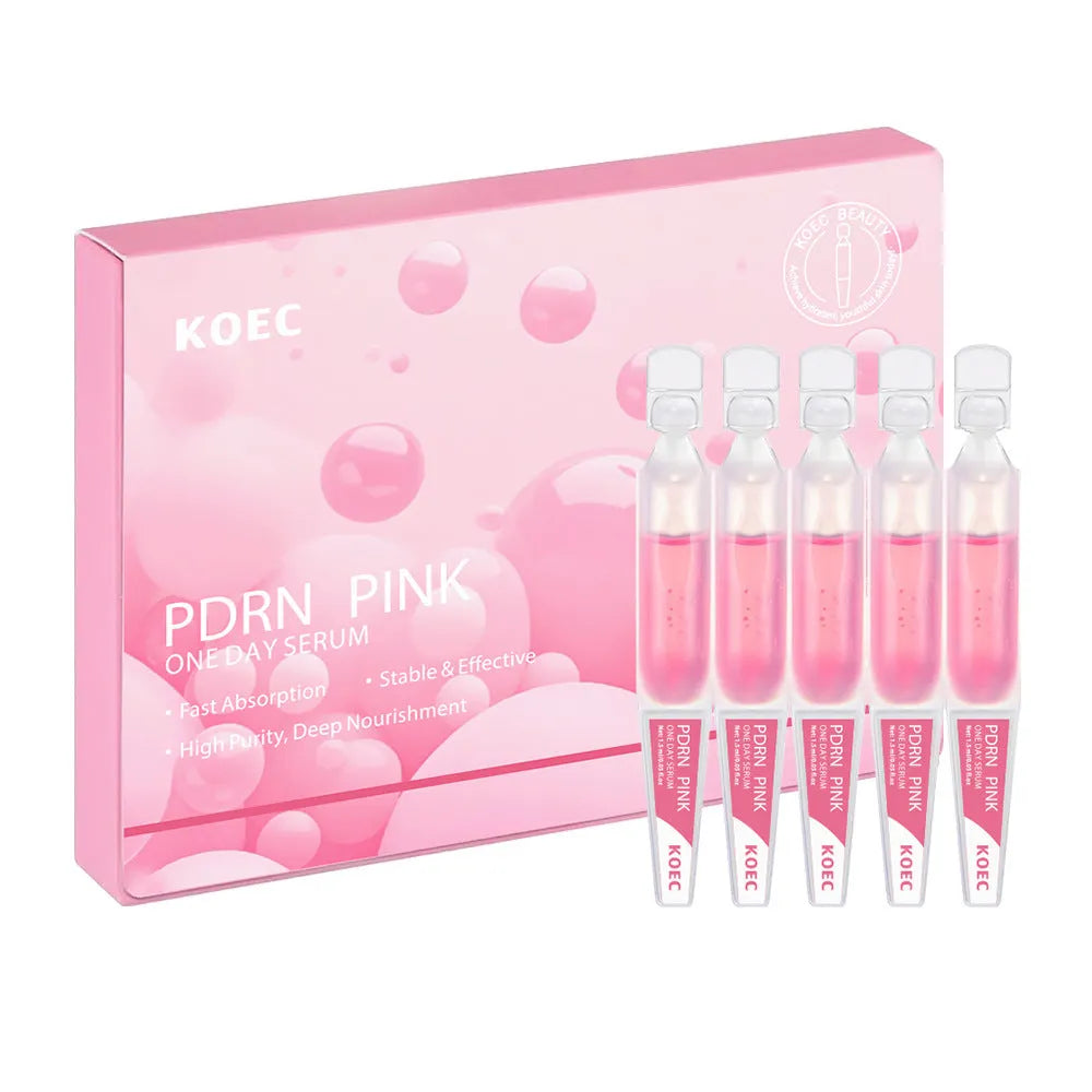 KOEC powder polypeptide disposable face masks 10 pack latex material moisturising essence sheets