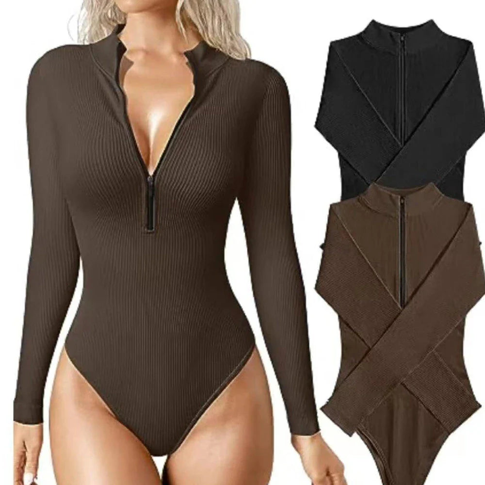 Seamless jumpsuit for women in various colors, featuring a slimming and comfortable design