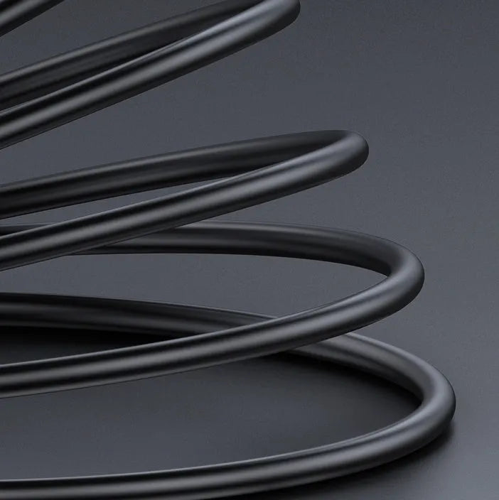 Black Lvlian 1m USB to USB-C charging and data cable for mobile phones and tablets