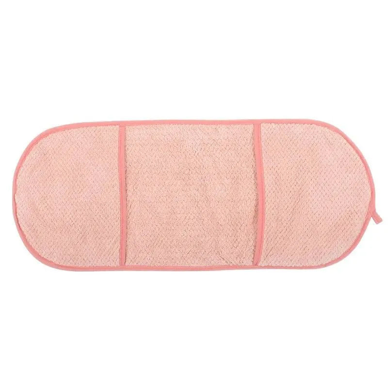Pet super absorbent towel, 60 x 25 cm, pocket style scrub gloves for cats and dogs, in Beige Blue Green Pink White