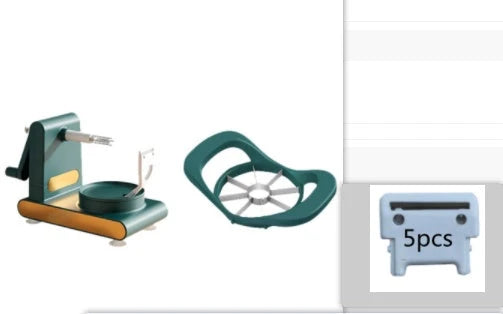 Multifunctional hand-cranked peeler and slicer with non-slip base and one-click release for effortless meal prep