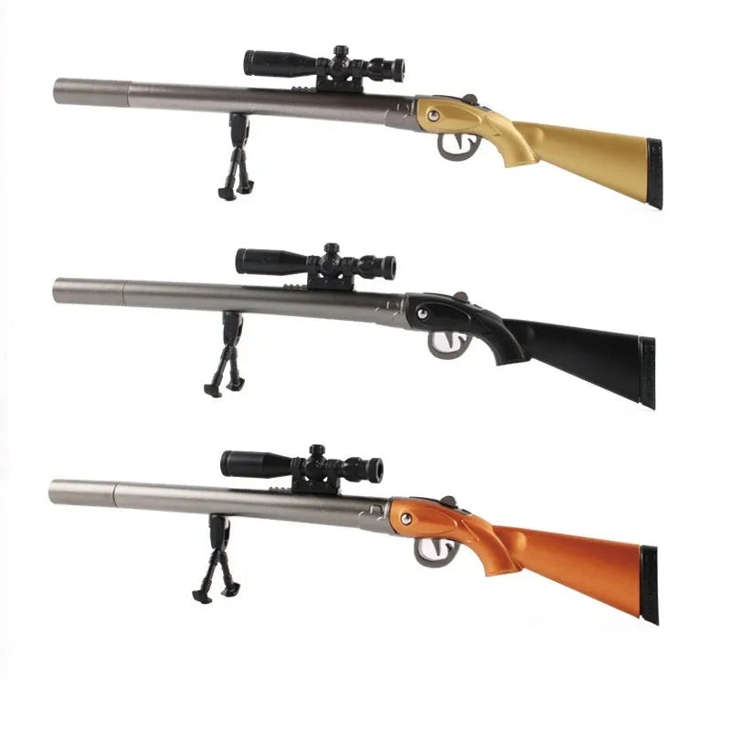 Marvel Chicken 98K sniper rifle modeling gel pen with 0.5mm point and plastic construction