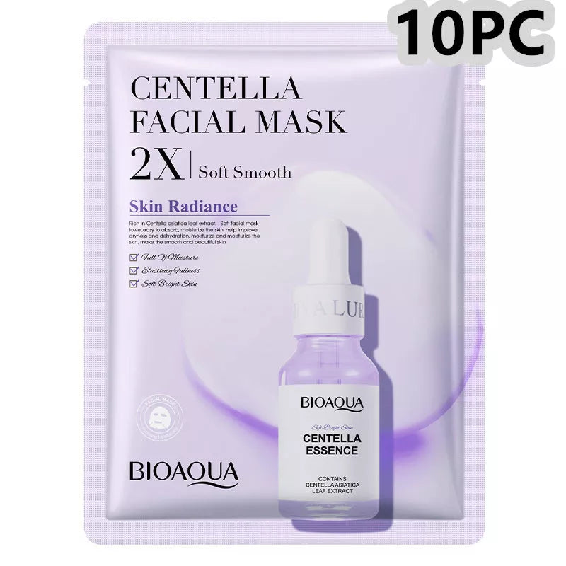 Collagen Face Mask with Hyaluronic Acid for deep skin hydration and firming