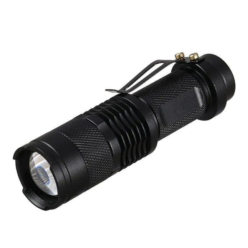 5W UV flashlight torch in aluminium alloy or ABS plastic with 365nm or 395nm purple light and XPE white light options