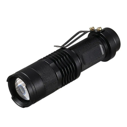 5W UV flashlight torch in aluminium alloy or ABS plastic with 365nm or 395nm purple light and XPE white light options