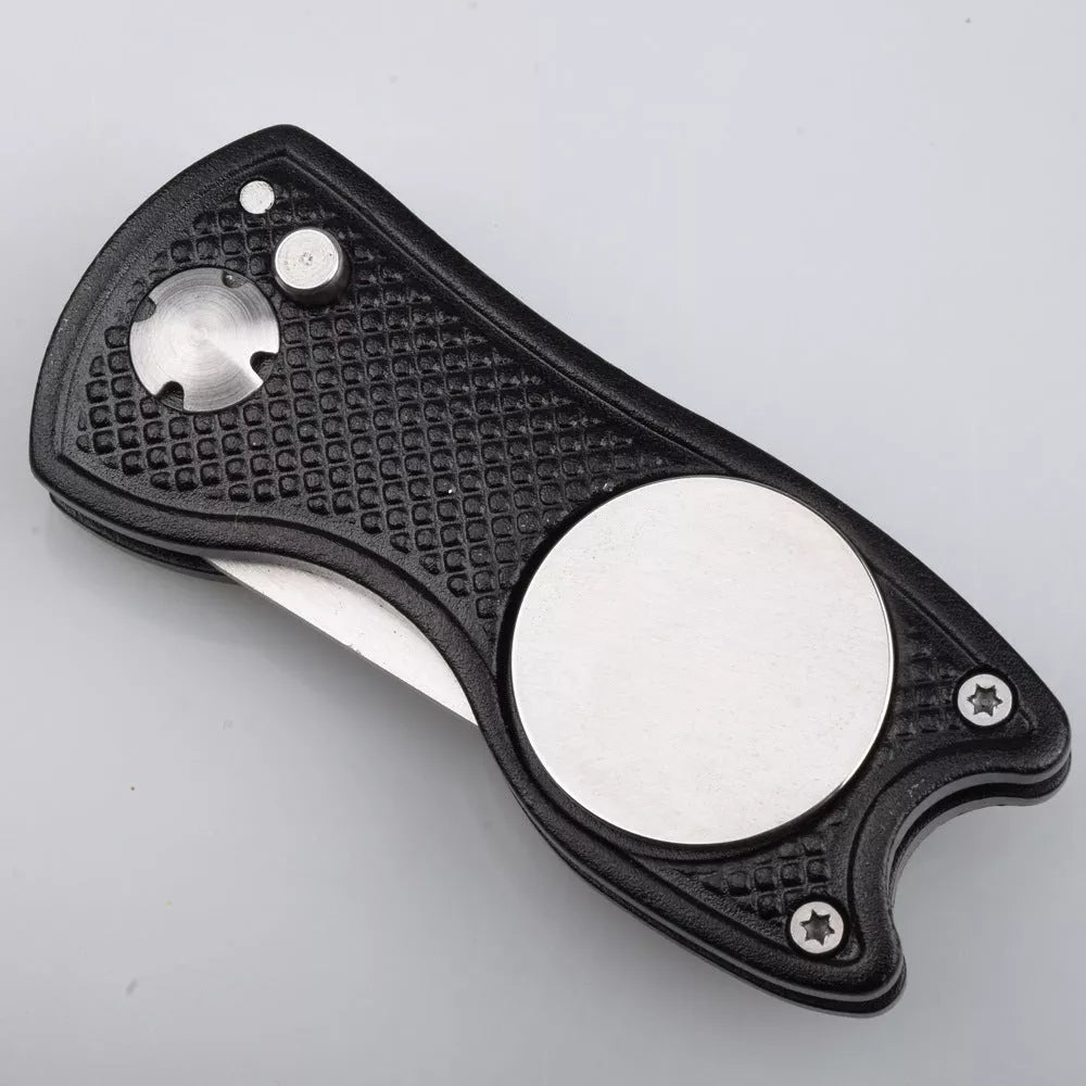 Golf Lawn Repair Fork with aluminum handle and zinc alloy fork in various colors