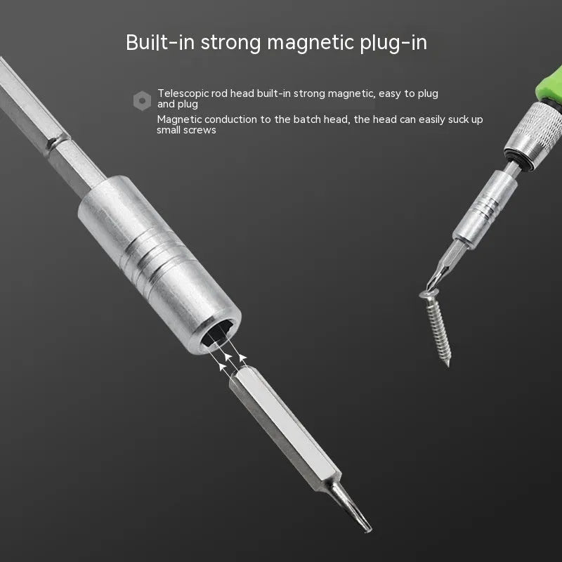 32-in-1 precision screwdriver set for mobile phone and electronics repair with multiple bits