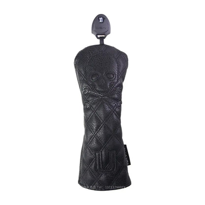 Black and white golf waterproof wooden pole protective cover for sports equipment