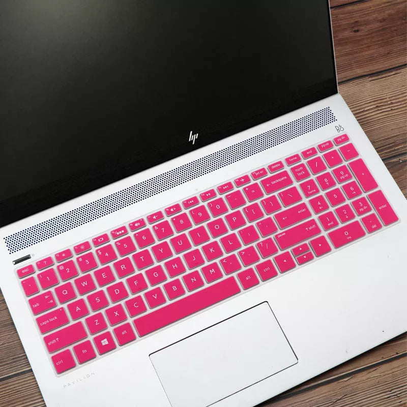 15.6-inch silicone keyboard film for HP Light and Shadow Wizard 4th Generation laptop in various colors