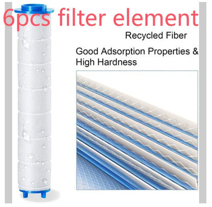 Premium high-pressure rainfall shower head with multiple spray modes and filtration for a refreshing and relaxing bathing experience