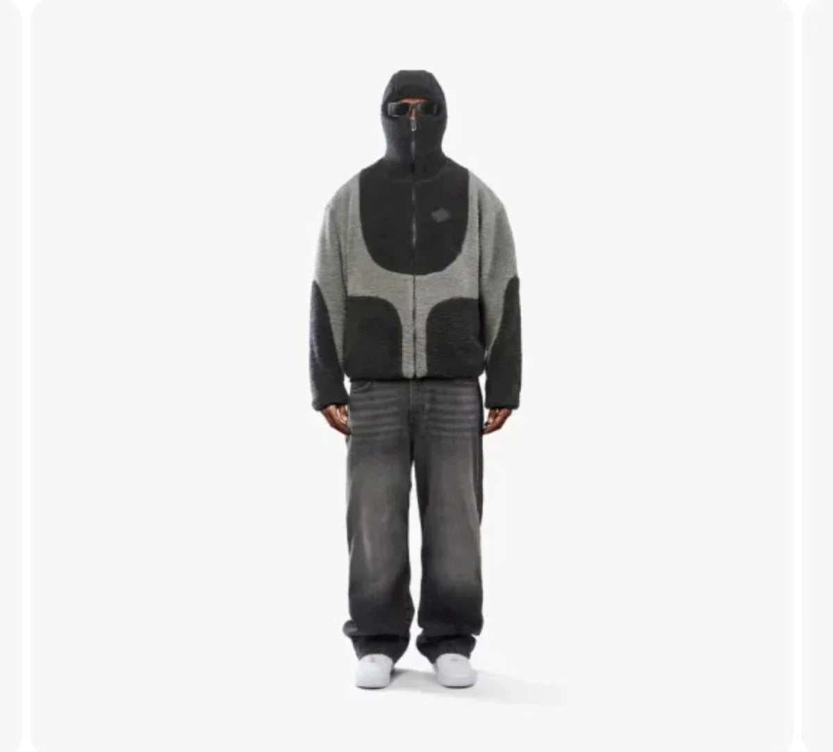 Stylish and Cozy Men's Hooded Patchwork Jacket in Various Colors and Sizes