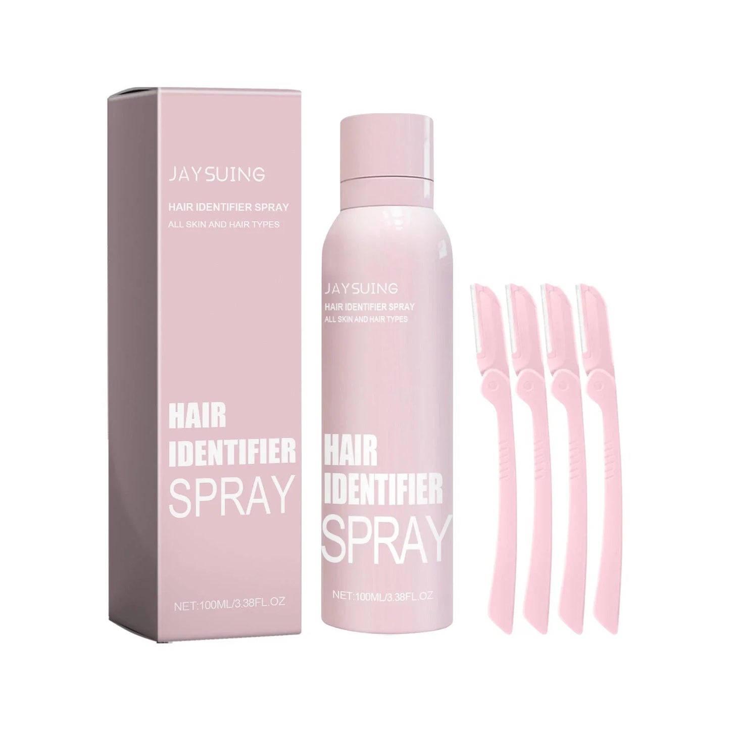 Dermaplaning Hair Removal Spray for smooth, hair-free facial skin with botanical extracts