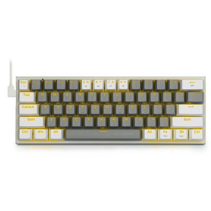 Aluminium alloy mechanical keyboard key caps in black, grey, and green colour scheme