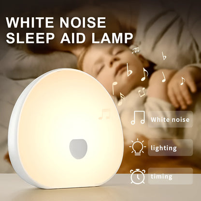 White rechargeable baby night feeding comforter with music function