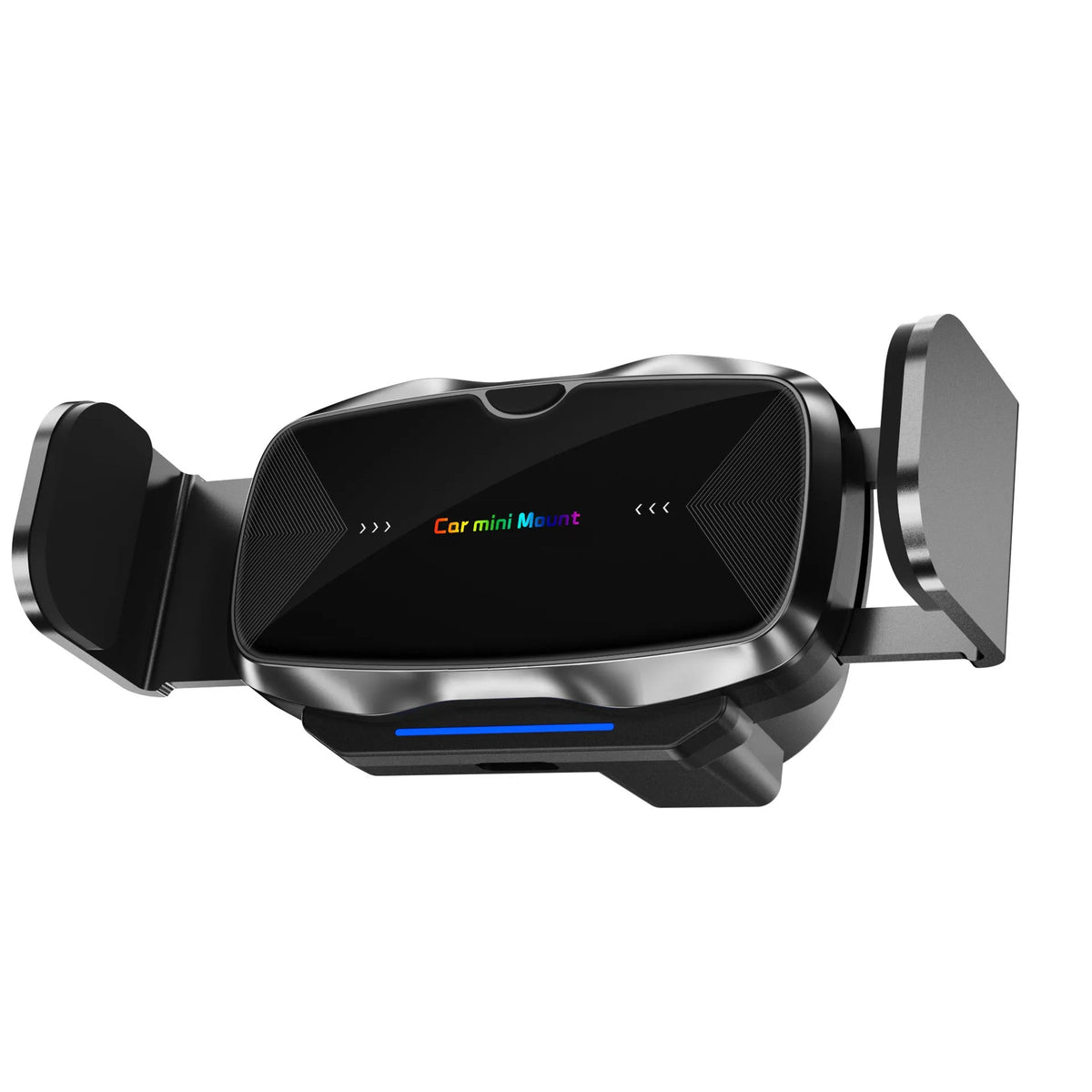 Car electric phone holder with touch sensing, Type-C, 77x38.9x50.8mm, in Black Gold Red or Silver