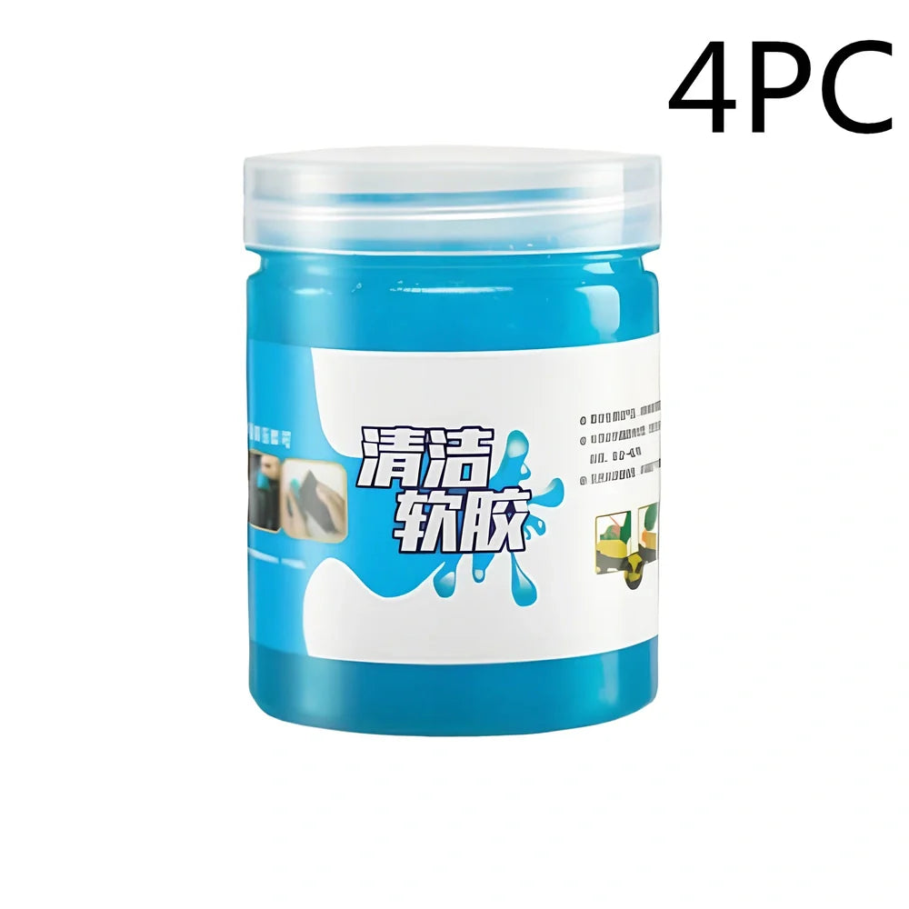 Vehicle soft glue gap cleaning product in 200g packaging with soft rubber material for adhesive removal
