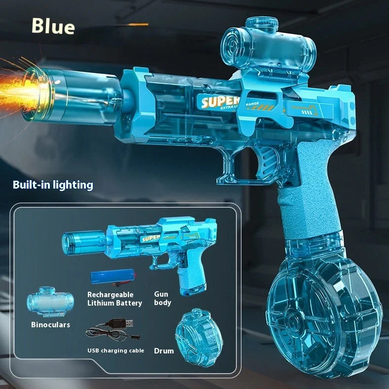 Ice Mouse electric water gun toy with 500ml water tank and high-speed firing system