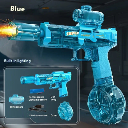 Ice Mouse electric water gun toy with 500ml water tank and high-speed firing system