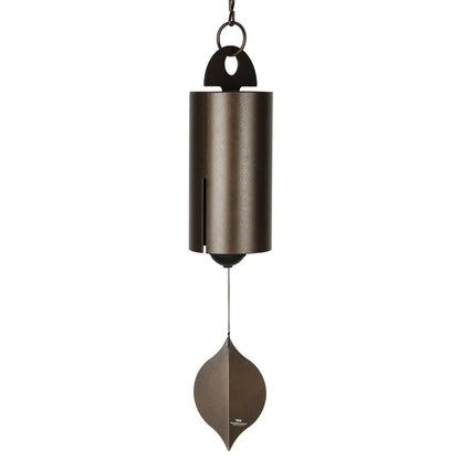 Melodious Metal Wind Chimes in various sizes and colors, featuring a sleek and minimalist design for elegant garden decor